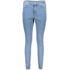 Tommy Hilfiger Blue Cotton Women Jeans
