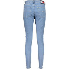 Tommy Hilfiger Blue Cotton Women Jeans