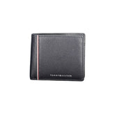 Tommy Hilfiger Blue Leather Men Wallet