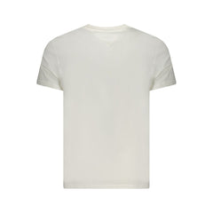 Tommy Hilfiger White Cotton Men T-Shirt