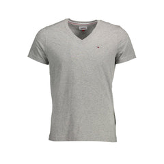 Tommy Hilfiger Brown Cotton Men T-Shirt