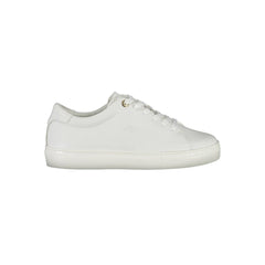 Tommy Hilfiger White Leather Women Sneaker