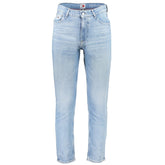 Tommy Hilfiger Light Blue Cotton Men's Jean