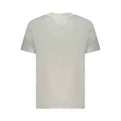 Tommy Hilfiger White Cotton Men T-Shirt