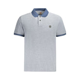 Timberland Blue Cotton Polo Shirt