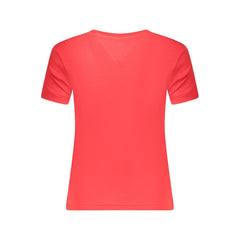 Tommy Hilfiger Red Cotton Tops & T-Shirt