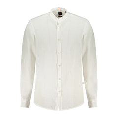 Hugo Boss White Linen Shirt