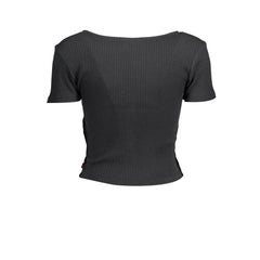 Levi's Black Cotton Women T-Shirt