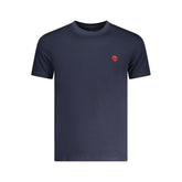 Timberland Blue Cotton Men T-Shirt