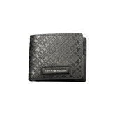 Tommy Hilfiger Black Leather Men Wallet