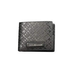 Tommy Hilfiger Black Leather Men Wallet