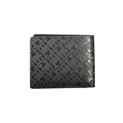 Tommy Hilfiger Black Leather Men Wallet