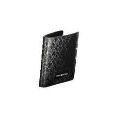 Tommy Hilfiger Black Leather Men Wallet