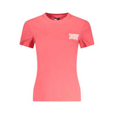 Tommy Hilfiger Pink Cotton Women T-Shirt