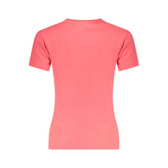 Tommy Hilfiger Pink Cotton Women T-Shirt