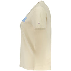 Tommy Hilfiger Beige Cotton Women Top