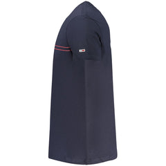 Tommy Hilfiger Blue Cotton Men T-Shirt