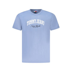 Tommy Hilfiger Blue Cotton Men T-Shirt