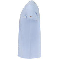 Tommy Hilfiger Blue Cotton Men T-Shirt