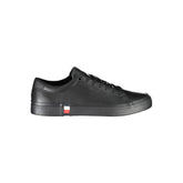 Tommy Hilfiger Black Polyester Sneaker
