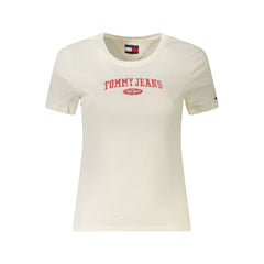 Tommy Hilfiger White Cotton Tops & T-Shirt