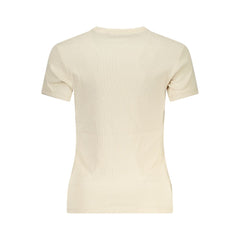 Tommy Hilfiger Beige Cotton Tops & T-Shirt