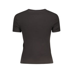 Tommy Hilfiger Black Cotton Tops & T-Shirt