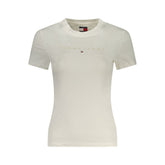 Tommy Hilfiger White Cotton Tops & T-Shirt
