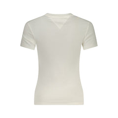 Tommy Hilfiger White Cotton Tops & T-Shirt