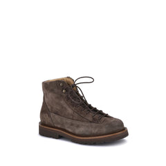 Brunello Cucinelli Suede Ankle Boots