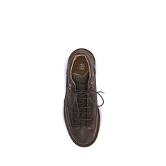 Brunello Cucinelli Suede Ankle Boots