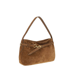 Miu Miu Aventure Suede Shoulder Bag