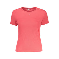 Tommy Hilfiger Pink Cotton Tops & T-Shirt