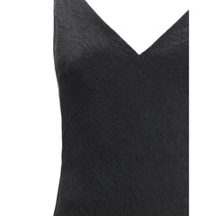 Alexander McQueen Cracked finish Long Dress