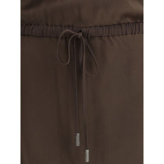 Brunello Cucinelli Satin Long Dress