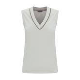 Brunello Cucinelli Ribbed Top
