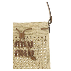 Miu Miu Raffia Handbag