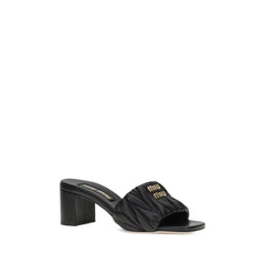 Miu Miu Logoed Sandals