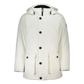 Hugo Boss White Elastane Jacket