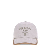 Prada Logoed Baseball Hat