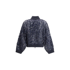 Brunello Cucinelli Sequined Cardigan