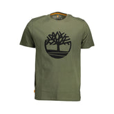 Timberland Green Cotton T-Shirt