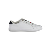 Tommy Hilfiger White Polyester Sneaker