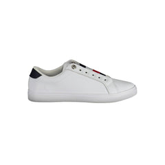 Tommy Hilfiger White Polyester Sneaker