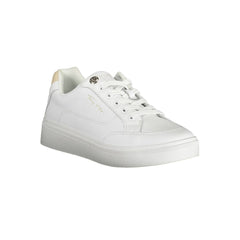 Tommy Hilfiger White Polyester Sneaker