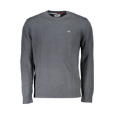 Tommy Hilfiger Gray Cotton Sweater