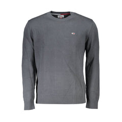 Tommy Hilfiger Gray Cotton Sweater