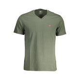 Levi's Green Cotton T-Shirt