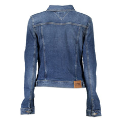 Tommy Hilfiger Blue Cotton Jackets & Coat