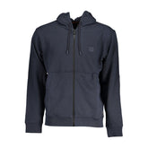 Hugo Boss Blue Cotton Sweater